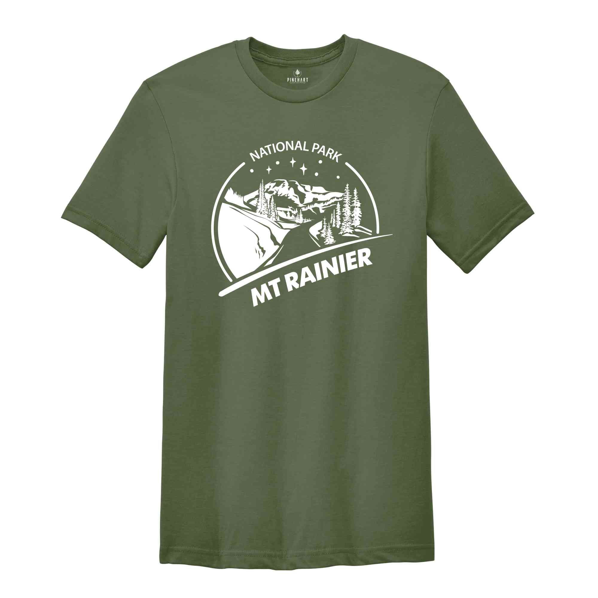 National Park Shirt, Mount Rainier Shirt, Mount Rainier Park Shirt, Mount Rainier Hiking Shirt, Mount Rainier Souvenir Sweatshirt