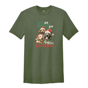 We Woof You A Merry Christmas Shirt, Christmas Shirt, Christmas Dog Shirt, Christmas Gift, Merry Christmas Shirt