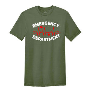 Emergency Department Nurse Shirt, ER Nurse Shirt, Emergency Medicine Nurse, Emergency Nurse Gift, ER Technician Shirt