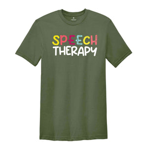 Speech Therapy Shirt, Speech Language Pathologist, Cute Speech Therapist Shirt, SLP Shirt, Speech Therapy Shirt, Speech Language Gift