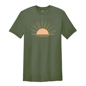 Sun Shirt, Sunshine Shirt, Summer Shirt, Beach Shirts, Summer Vibes Shirt, Positive Vibes Shirt, Sunset Shirt