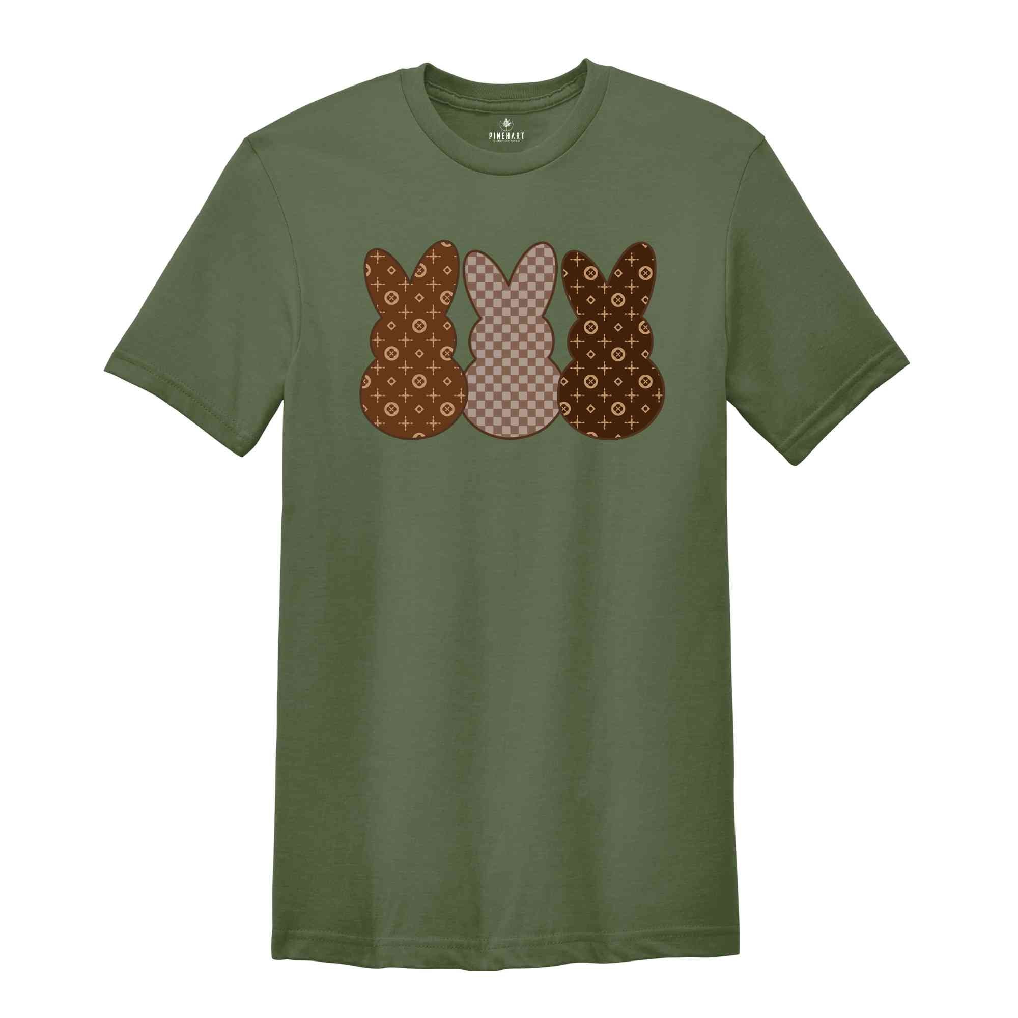 Brown Bunny Shirt, Easter bunny Shirt, Trendy Easter Shirt, Easter Vibes Shirt, Christian Shirt, Jesus Shirt