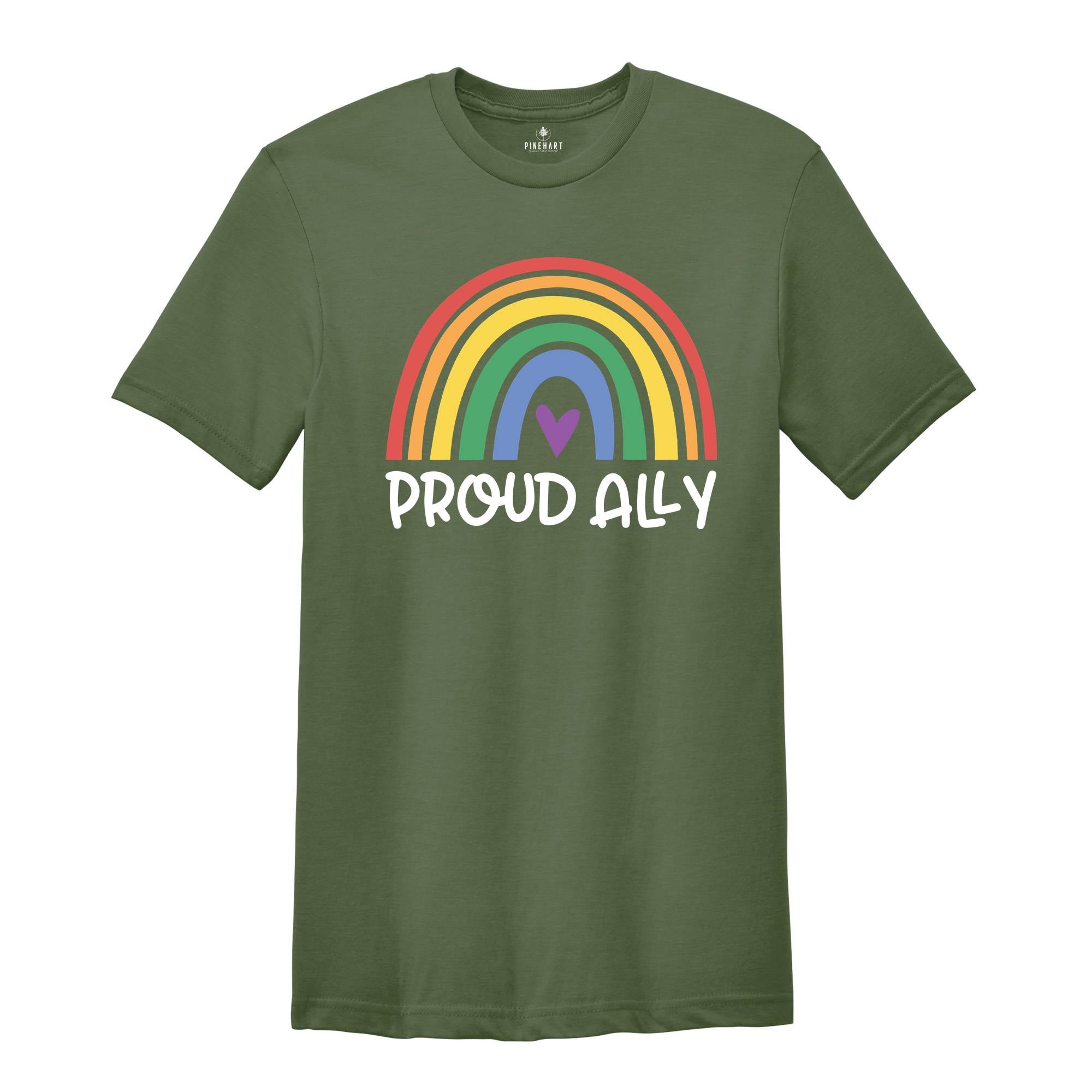 Proud Ally Shirt, Pride Month Shirt, Pride Shirt, Lgbt Shirt, Lgbtq Shirt, Pride T-Shirt, Lgbt T-Shirt, Lgbtq Proud Ally, Equal Rights Tee