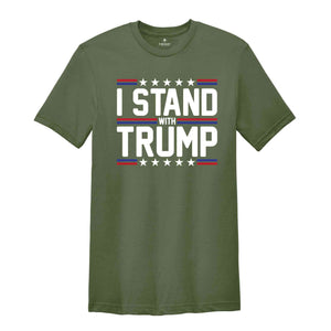 I Stand With Trump Shirt, Free Trump Shirt, Pro America Shirt, Republican Shirt, Republican Gift, Conservative Shirt