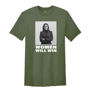 Women Rise, Kamala’s Bold Statement Shirt