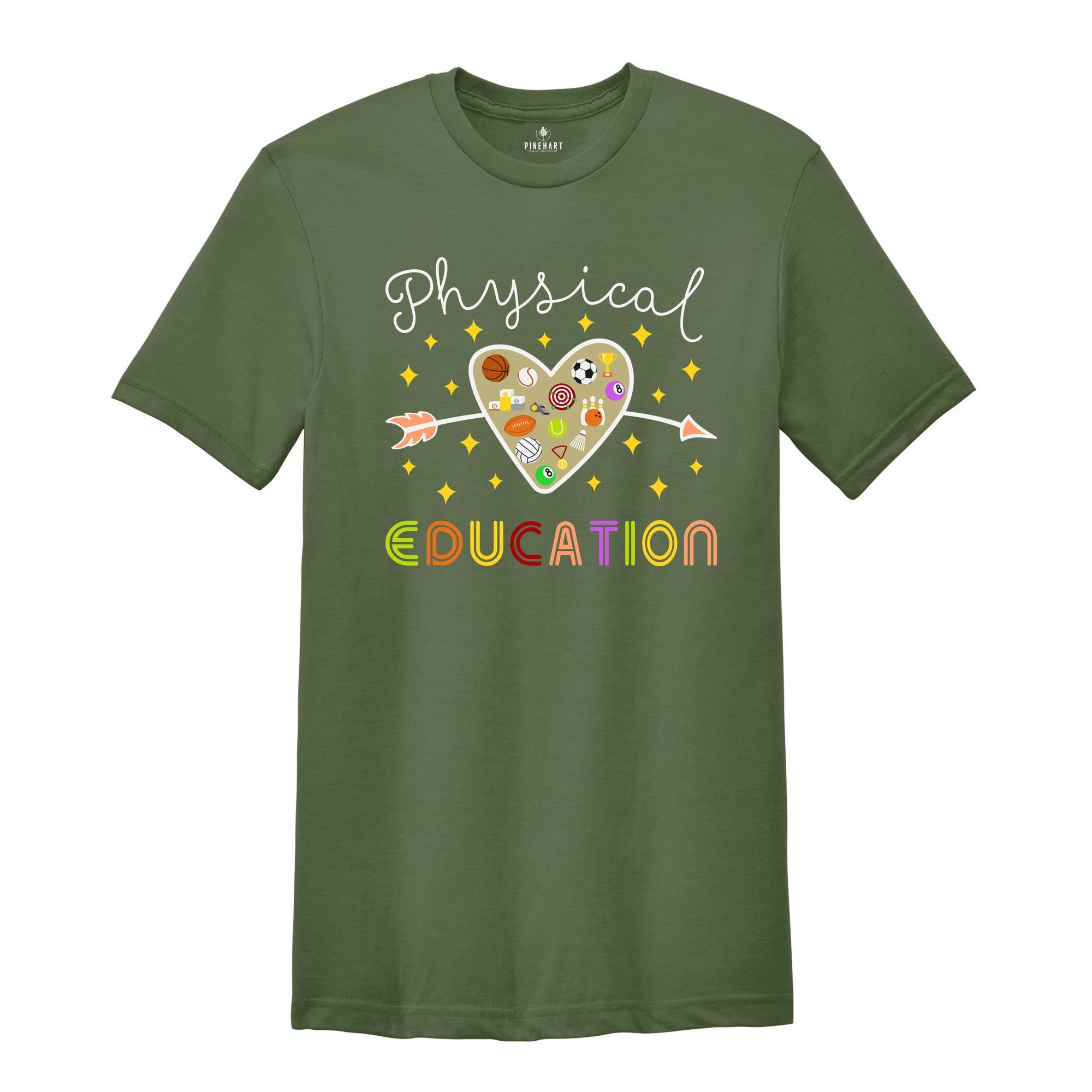 Physical Education Gift, Teacher Shirt, PE Teacher Gift, Teacher Appreciation, PE Teacher, Teacher Gift, Back To School, Phys Ed Teacher