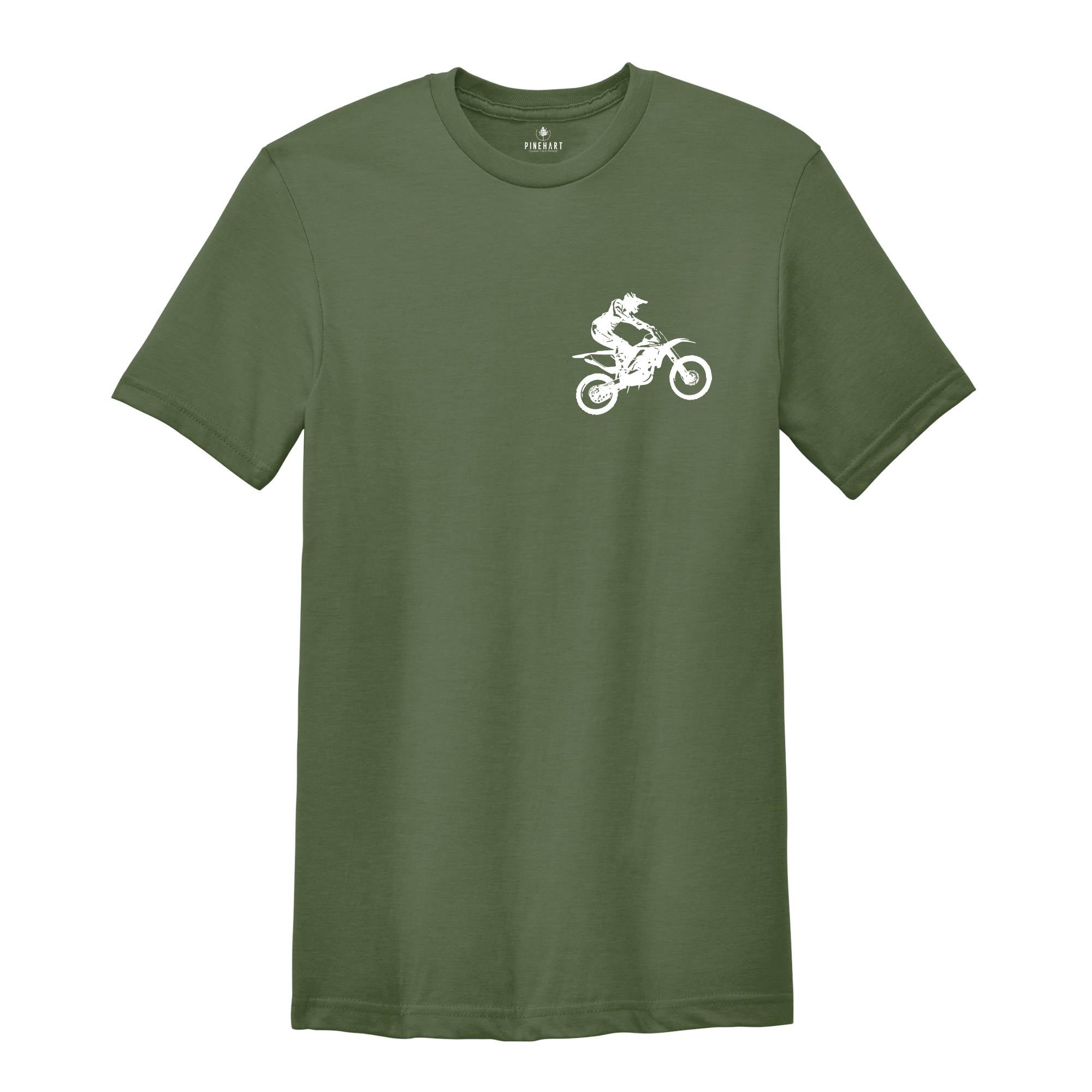 Motorcycle T-Shirt, Biker Lover Shirt, Motorcycle Gifts, Riding T-Shirt, Gifts For Bikers, Dirt Bike Shirt, Riding Tee