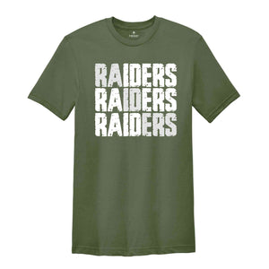 Raiders Shirt, Raiders Football Shirt, Raiders Baseball Shirt, Raiders Team Shirt, Raiders Cheer Shirt, Raiders Mascot Shirt