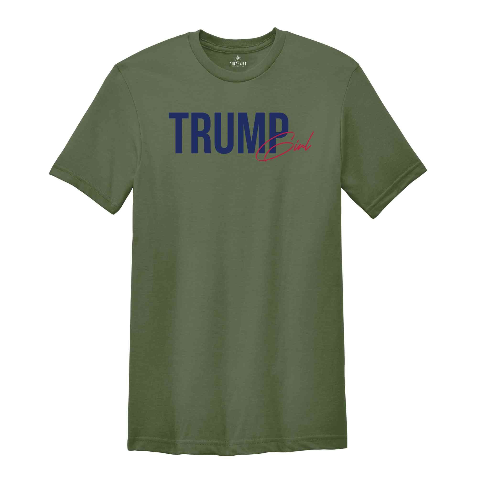 Trump Girl Shirt, 2024 Election Shirt, Keep America Great T-Shirt, Republican T-Shirt, Voting 2024 Shirt, Political Shirt