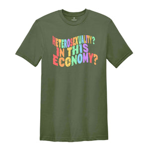 Heterosexual Shirt, LGBTQ T-Shirt, Funny Gay Shirt, Pride Month Shirt, LGBTQ Ally Shirt, Non-Binary Shirt, Gay Pride Shirt