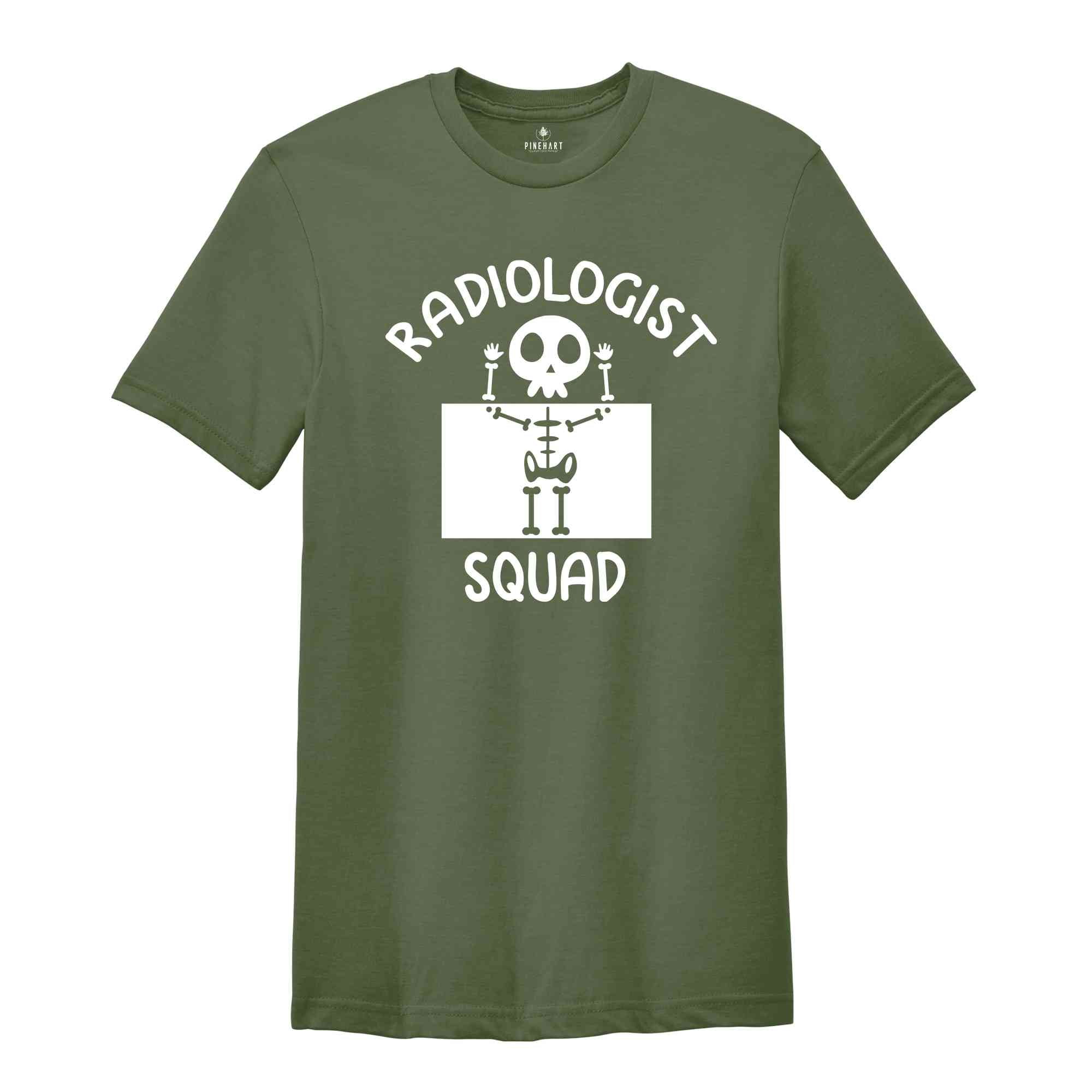 Radiologist Squad Shirt, Radiologist Tee, Radiologist Gift, Radiology School, Xray Shirt, Radiology Technician, Radiology Student