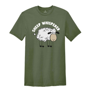 Sheep Whisperer Shirt, Funny Sheep Shirt, Sheep Gifts, Sheep Owner Shirt, Cute Sheep Shirt, Sheep Farmer Gift, Sheep Lovers Gifts Word coun