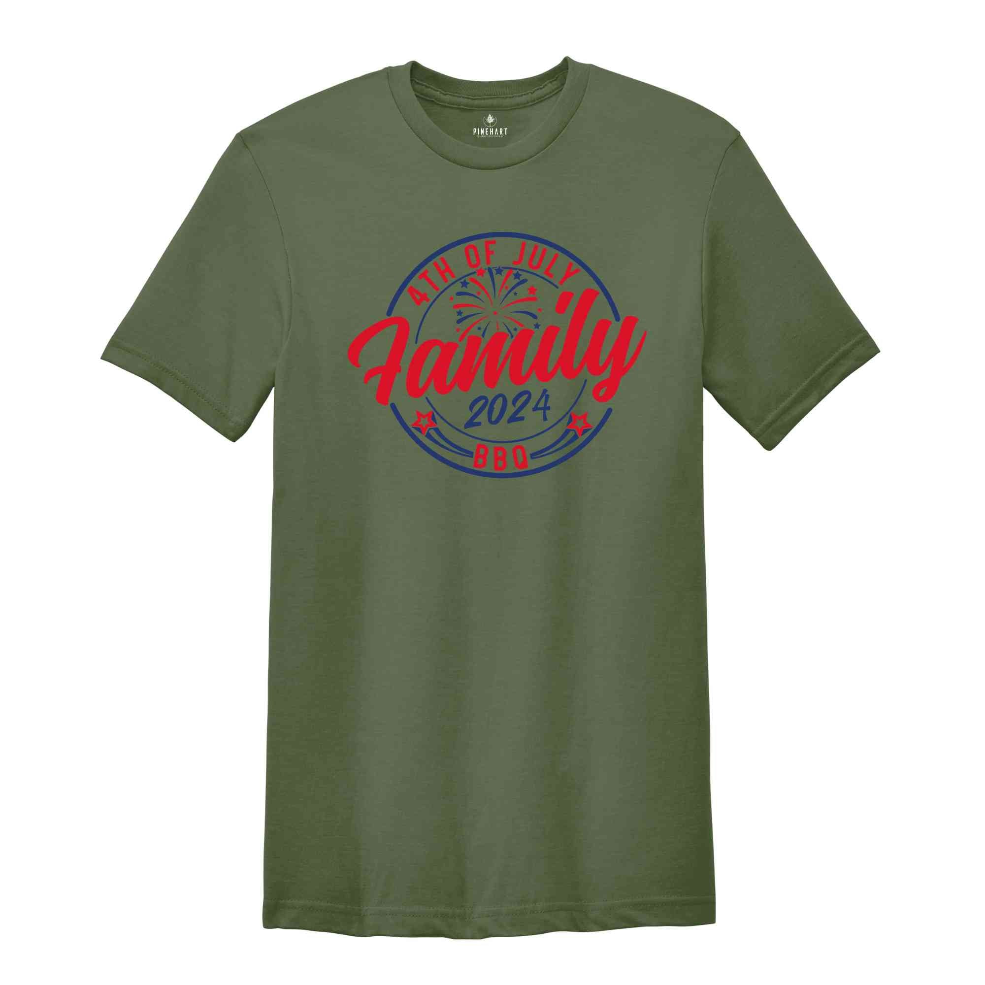 Family 4th Of July, Fourth Of July Crew, Independence Day, 4th Of July Crew, Family Matching Shirt, Patriotic T-Shirt, Honor Shirt