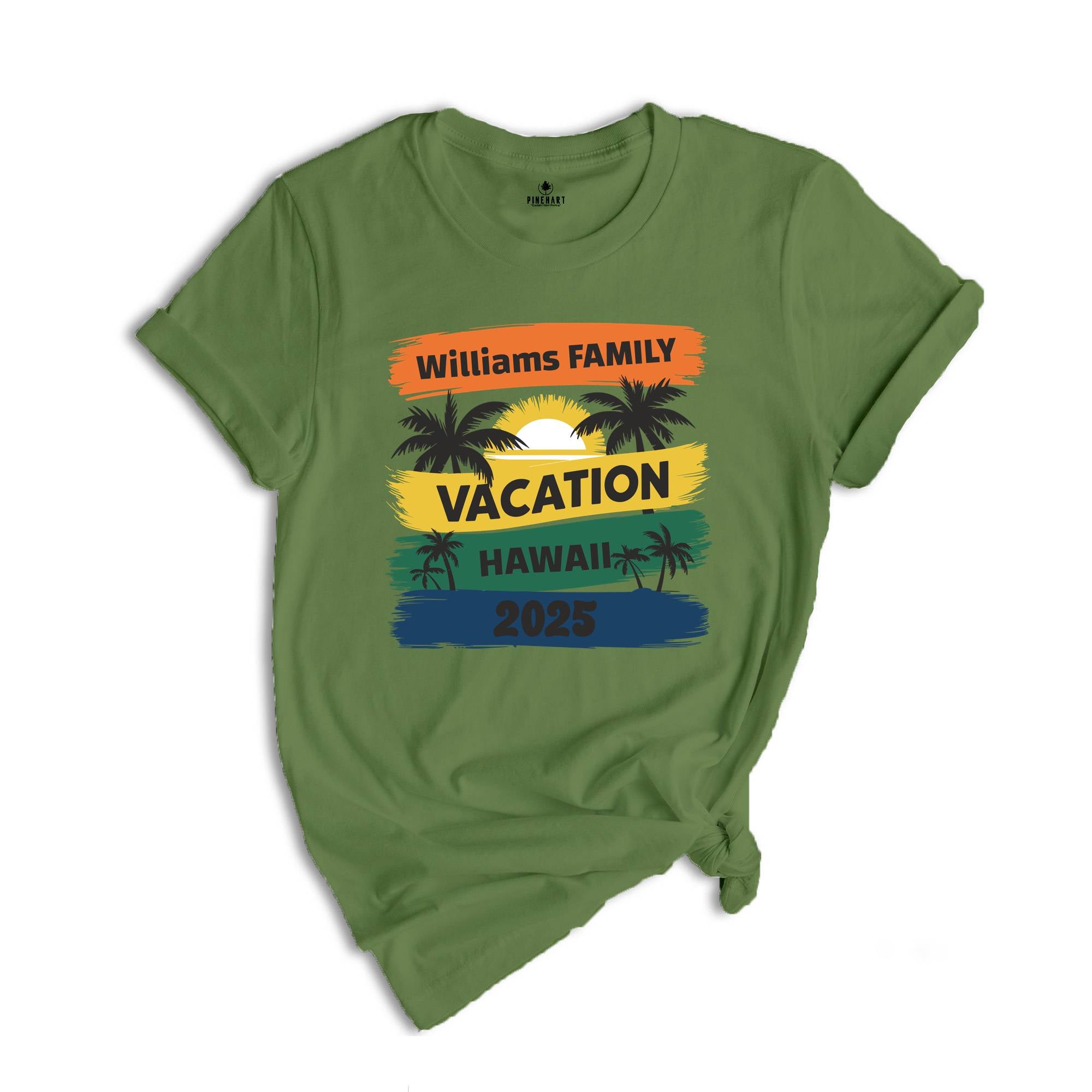 Family Vacation 2025 Shirt, Matching Family Trip Shirt, Personalized Family Shirt, Custom Vacation Shirt, Family Cruise Shirt, Summer Shirts