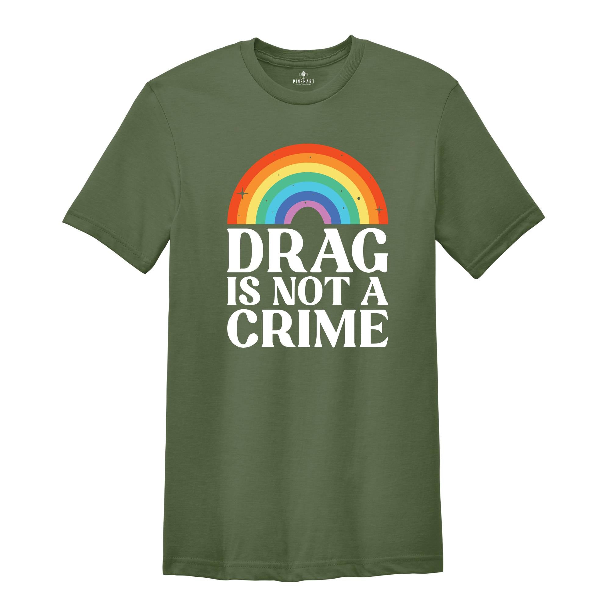 Drag is not a Crime Shirt, Lgbtq Rights Shirt, Lgbt Pride Shirts, Pride Shirt For Ally, Drag Queen Shirt, Protect Trans Kids