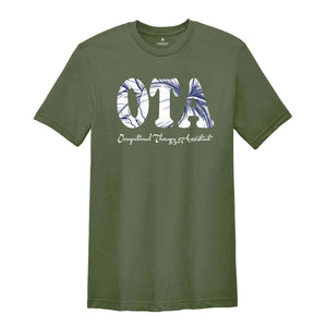 Occupational Therapy Assistant Shirt, Pocket OTA T-Shirt, OTA School Grad Shirt, Therapy Assistant Tee, OTA for Gift