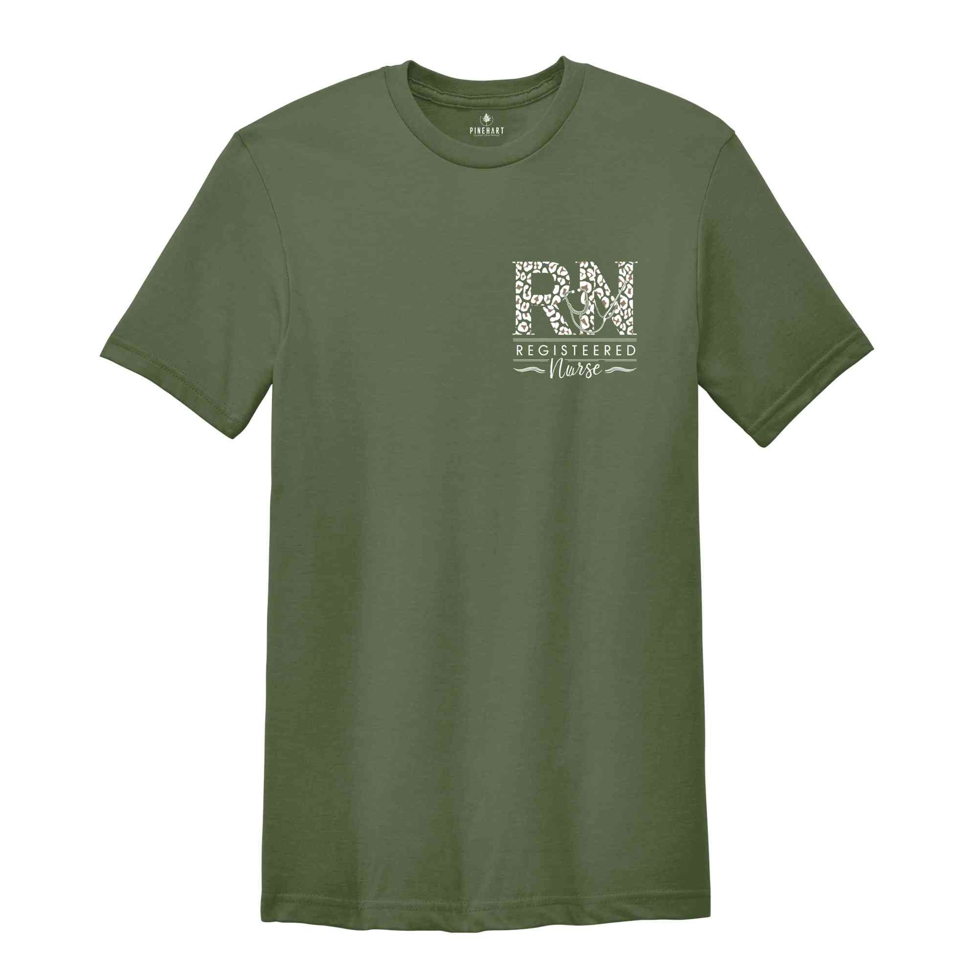 Registered Nurse Shirt, Occupational Shirt, RN Shirt, Nurse Appreciation Week Shirt, Gift For Her, Nursing Life Tee