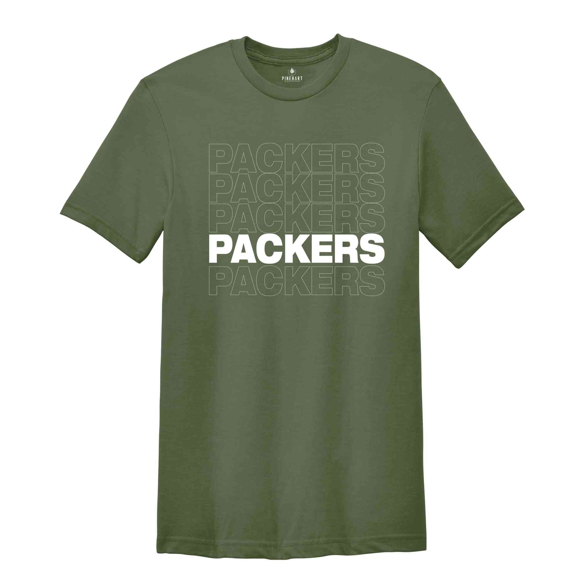 Team Mascot Shirt, Packers Team Shirt, Packers Team Spirit Shirt, Packers Fan Shirt, Packers School Shirt, Packers School Spirit