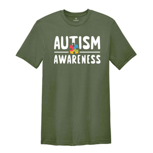 Autism Awareness T-Shirt, Autism Shirt, Autism Support Apparel, Autism Month Shirt, Autism Teacher Gift