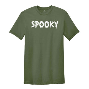 Spooky Shirt, Halloween Shirt, Fall Shirt, Ghost Shirt, Halloween Gift, Spooky Season Shirt, Retro Halloween Shirt, Trendy Halloween Shirt