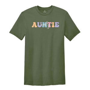 Personalized Auntie Shirt, I'm Just Here For My Nephew T-Shirt, Aunts Birthday Tee, Funny Gift For New Aunt