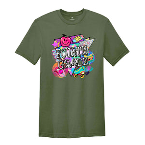 Fourth Grade Shirt, 4th Grade Back To School, First Day of School, Matching Tee, Gift for Girls, Back To School Shirt