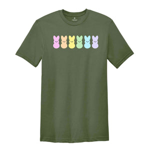 Easter Bunny Peeps Shirt, Easter Shirt, Cute Easter Shirt, Kids Easter Shirt, Trendy Peeps Shirt, Bunny Easter Shirt