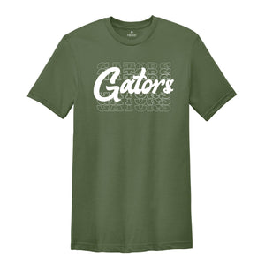 Team Mascot Shirt, Gators Team Shirt, Gators Football Shirt, Gators Fan Shirt, Gators School Shirt, Gators School Spirit