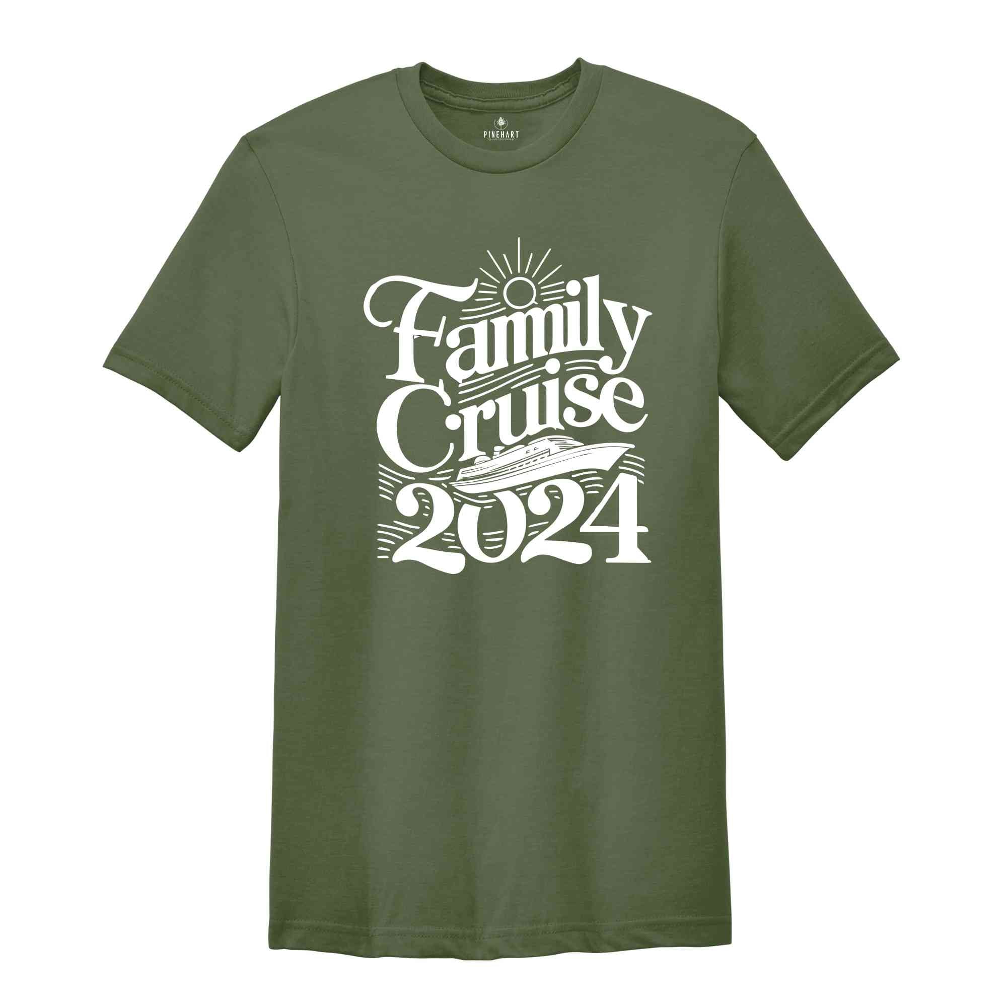 Cruise Squad, Family Cruise Shirts, Family Matching Vacation Shirts, 2024 Cruise Squad, Family 2024 Trip