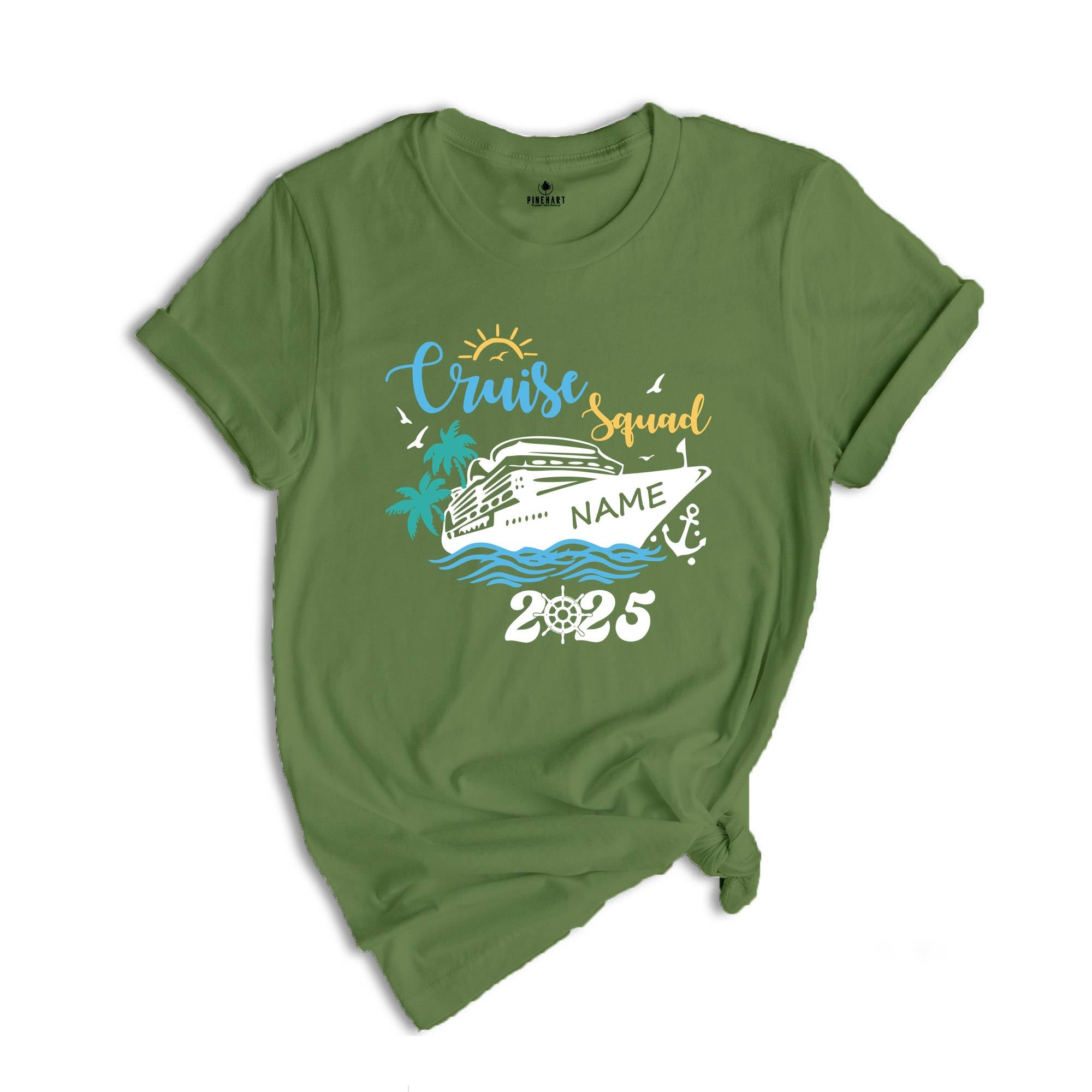 Custom Cruise Squad 2025 T-Shirt, Custom Cruise Squad Shirt, Custom Cruise Squad, Family Cruise Trip, Cruise Squad 2025