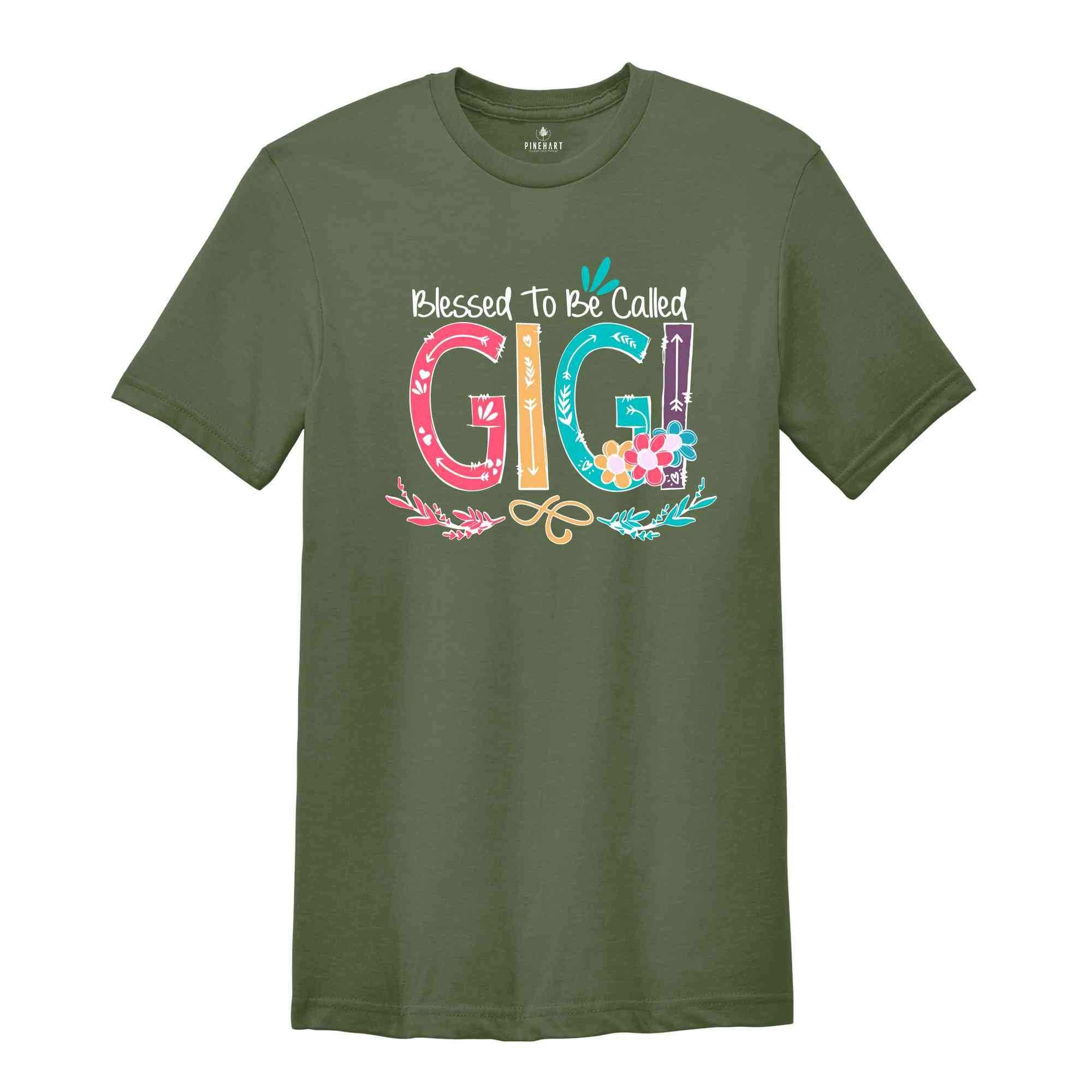 Blessed To Be Called Gigi Shirt, Gigi T-Shirt, Christian Gigi Shirt, Mothers Day Gift, Gigi Lover T-Shirt