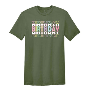 Birthday Birthday Shirt, Cute Neon Birthday Shirt, It's My Birthday Shirt, Its My Birthday Shirt, Birthday Queen Tee