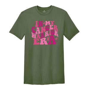 In My Cancer Warrior Era Shirt, Breast Cancer Shirt, Breast Cancer Warrior, Cancer Gift, Fuck Cancer, Cancer Warrior Gift, Awareness Shirt