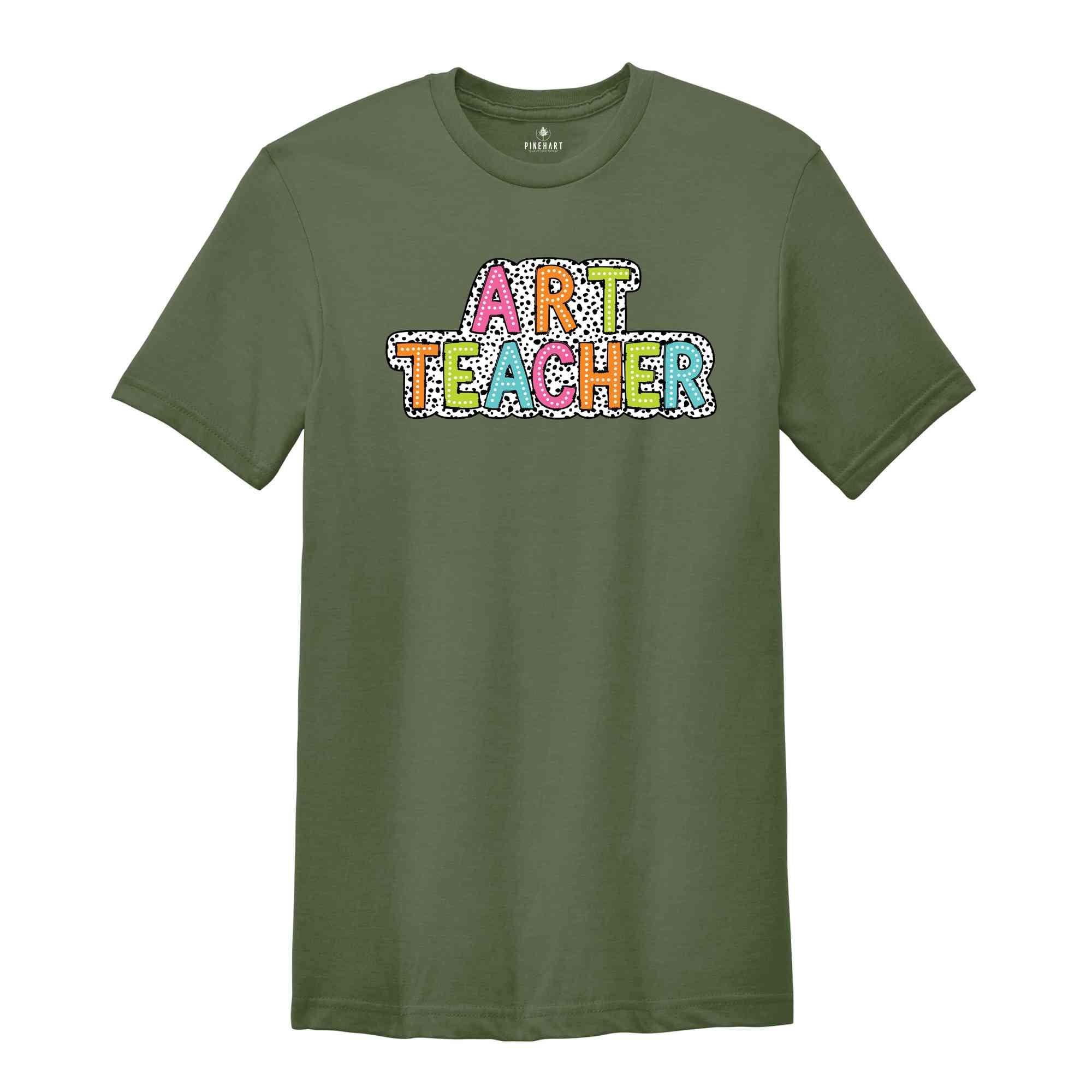 Art Teacher Shirt, Teacher Gift, Cute Teacher Shirt, Teacher Life Shirt, Teaching Shirt, Gift For Teacher, Back To School Shirt