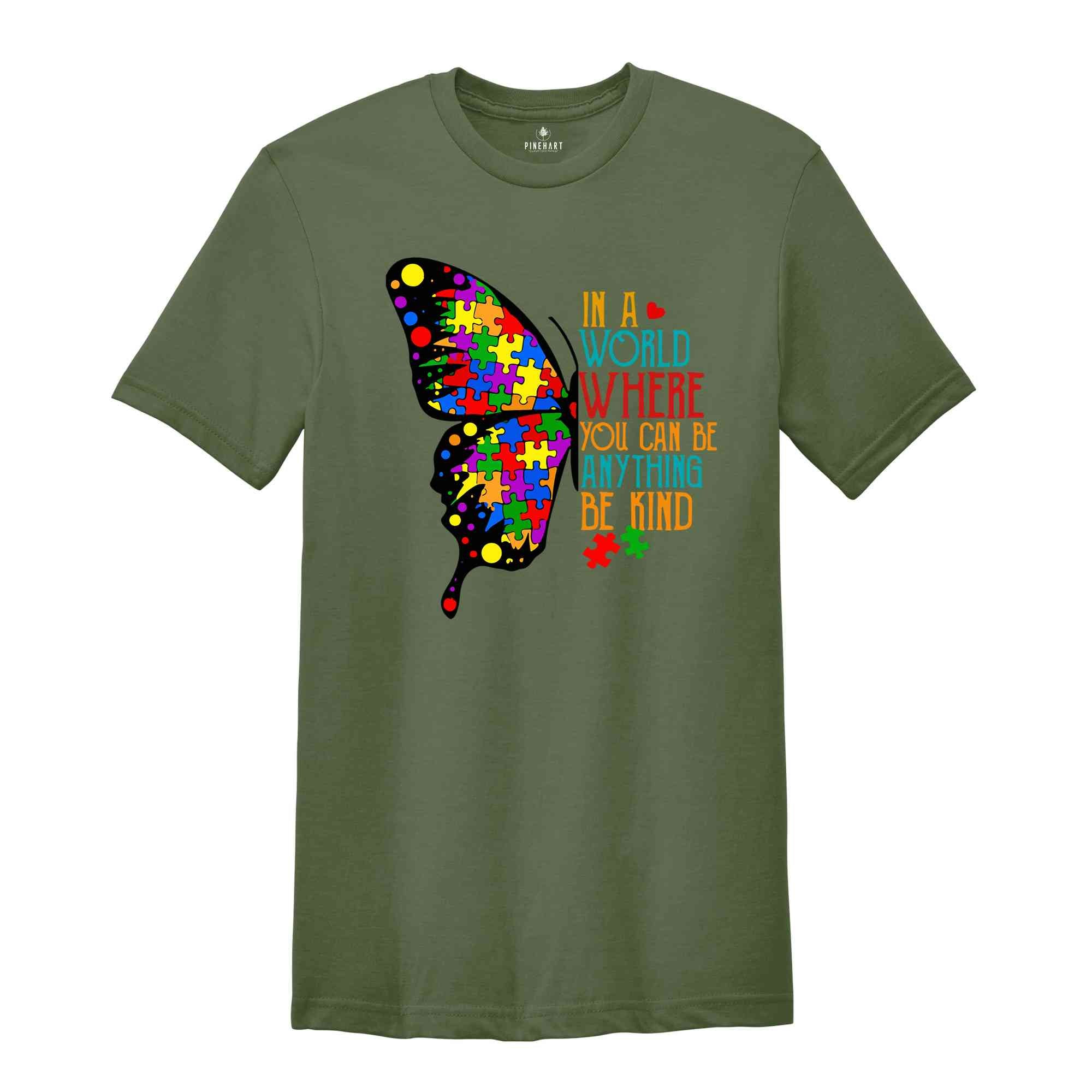 Be Kind Autism Awareness Shirt, Autism Toddler Shirt, Puzzle Shirt, Autism Mom Shirt, Autistic Kids Shirt, Awesome Autism Youth Shirt