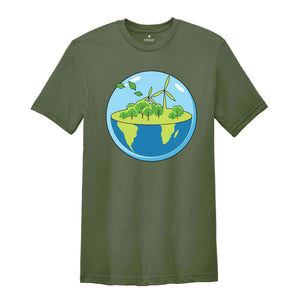 Save The World Shirt, World Earth Day Shirt, Ecology World Shirt, Save The Planet Shirt, Recycling Shirt, Inspirational Shirt