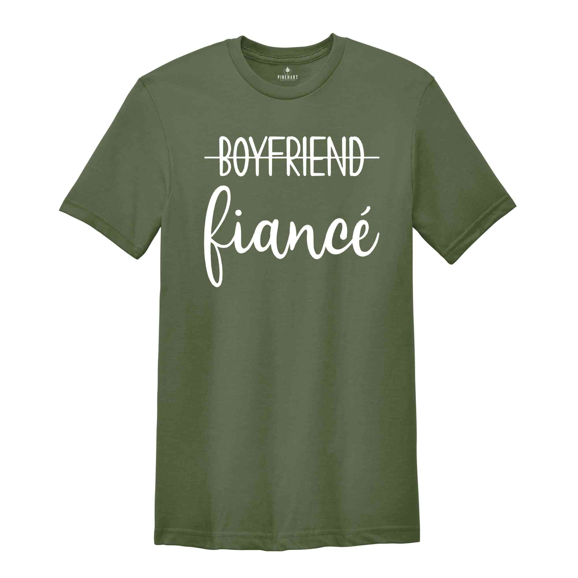 Custom Fiance and Fiancee Shirts, Engagement Shirt, Future Mr. and Mrs., Engagement Gift, Fiance Shirt, Gift for Fiancee