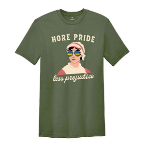 More Pride Less Prejudice Shirt, LGBTQ Tee, Groovy Pride Sweatshirt, Proud Ally T-Shirt, Pride Month Gift, Pride Ally Shirt