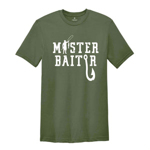 Master Baiter Shirt, Funny Fishing Shirt, Fishing Shirt, Adult Humor Shirt, Fishing Gifts, Funny Dad Shirt, Outdoor Shirt, Adventure Shirt