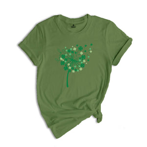 Lucky Shirt, St Patricks Day Shirt, Dandelion Shirt, Shamrock Shirt, Clover Shirt, St Pattys Day Shirt, Saint Patricks Shirt, Luck Shirt