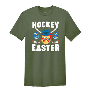 Hockey Easter Shirt, Hockey Lover Gift, Funny Easter Shirt, Easter Peeps T-Shirt, Hockey Kids Shirt, Cute Easter Bunny Shirt