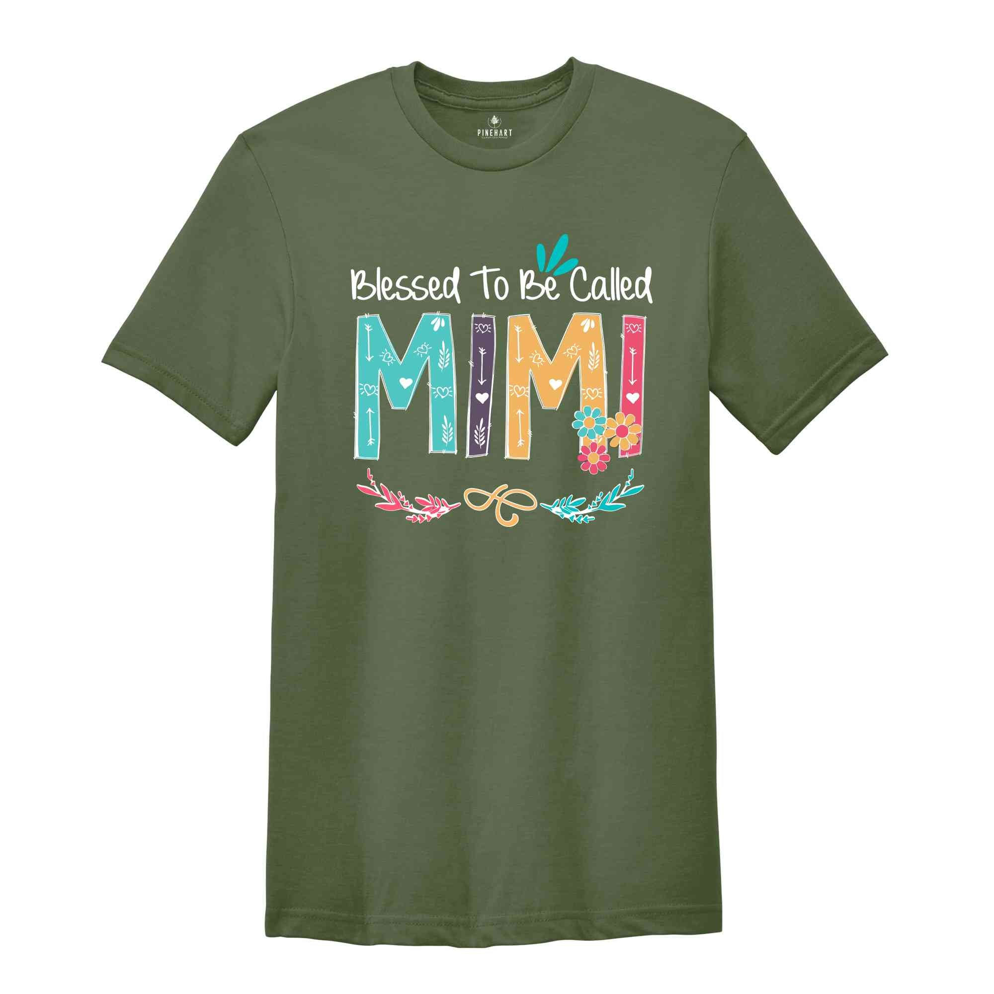 Blessed To Be Called Mimi Shirt, Mimi T-Shirt, Christian Mimi Shirt, Mothers Day Gift, Mimi Lover T-Shirt