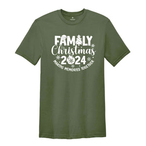 Family Christmas 2024 Shirt, Christmas Shirt, Matching Christmas Shirt, Christmas Party Shirt, Christmas Family Shirt