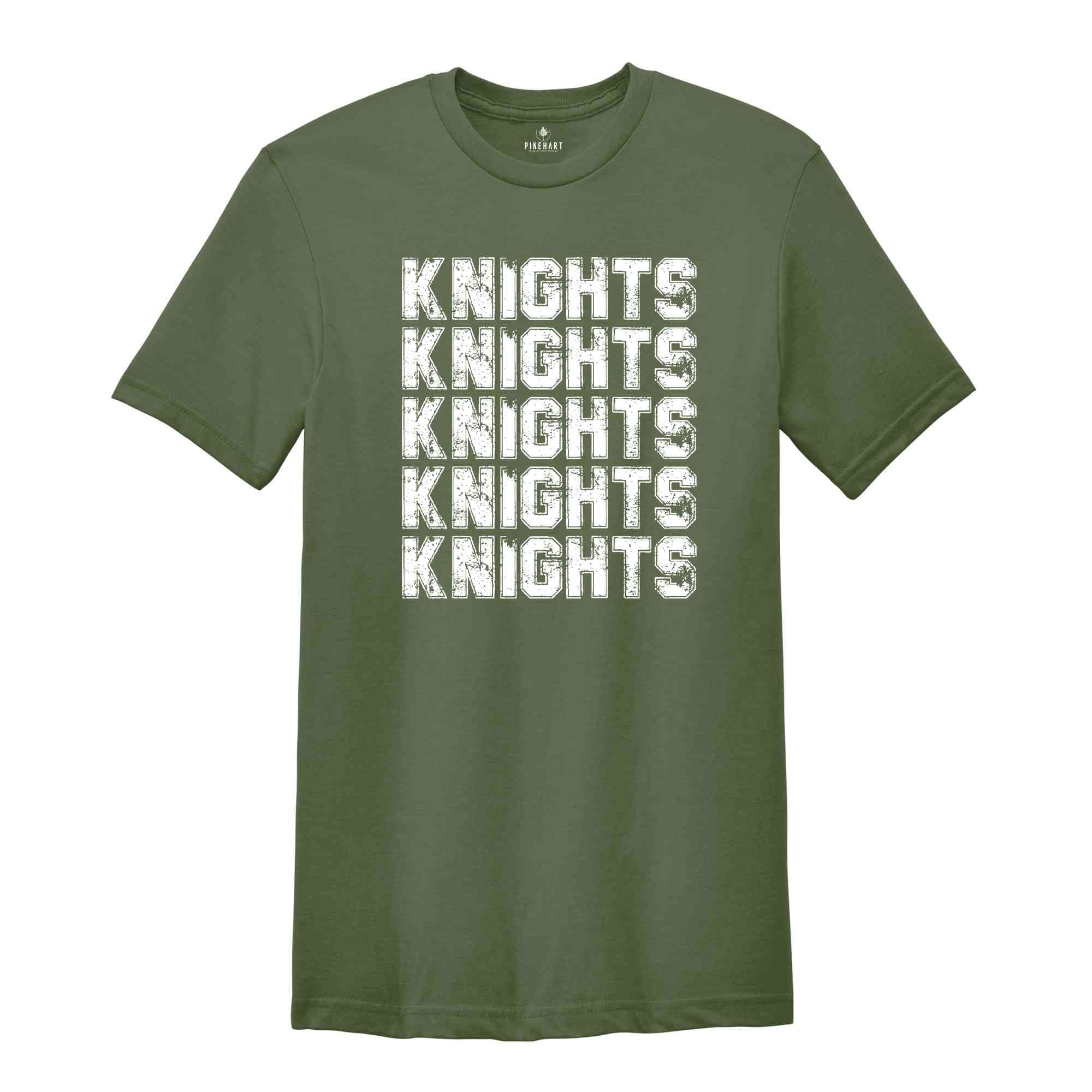 Team Mascot Shirt, Knights Mascot Shirt, Knights Fan Shirt, Knights School Shirt, School Spirit Shirt, Knights Team Shirt, Football Tee