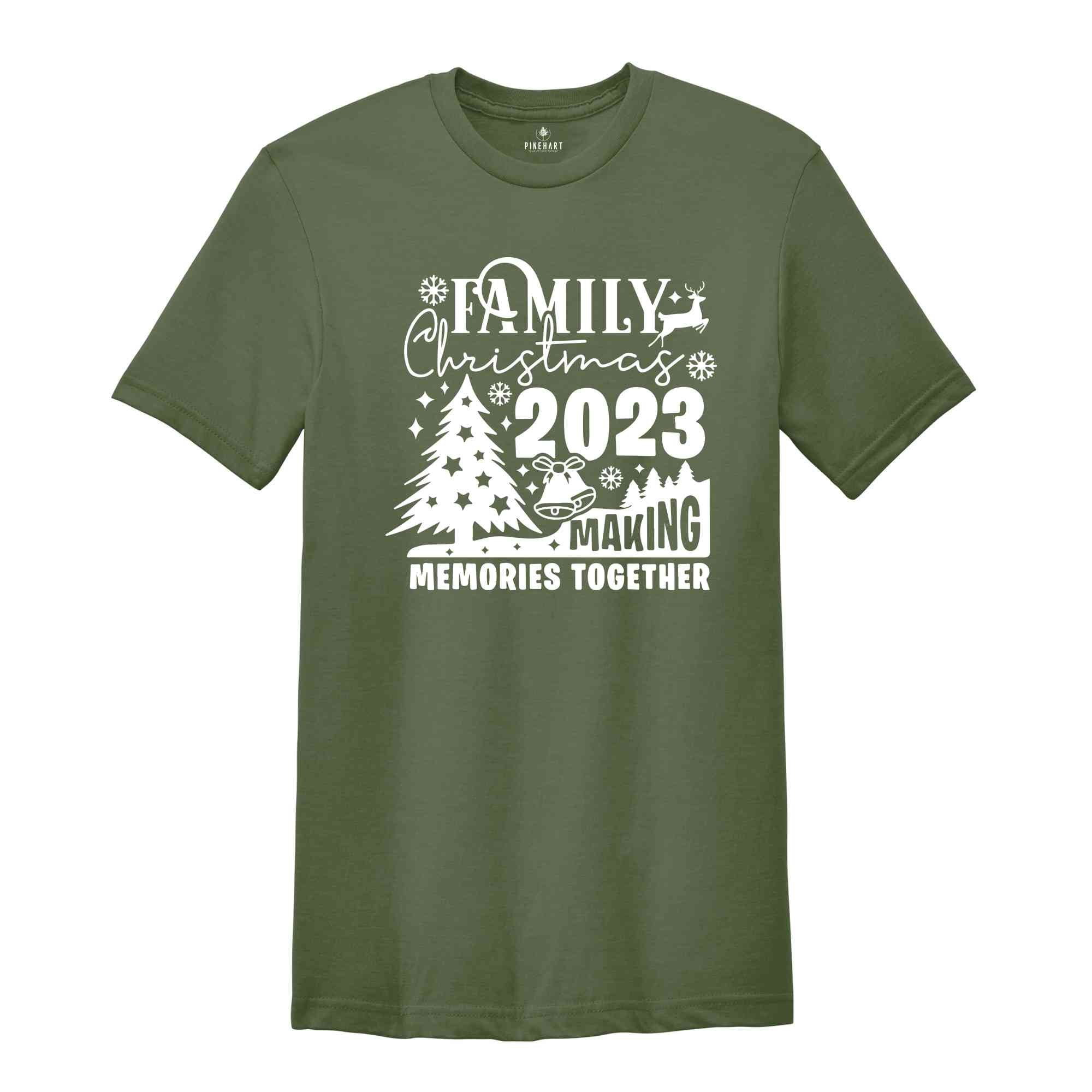 Family Christmas 2023 Shirt, Making Memories Together, Christmas Crew Shirt, Family Matching Shirt, Christmas Shirt, Holiday Shirt