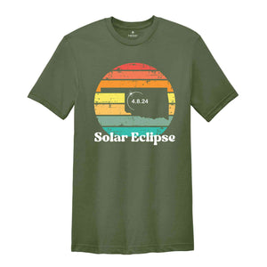 Oklahoma Solar Eclipse T-Shirt, April 8 2024 Solar Eclipse, Total Solar Eclipse Apparel, Solar Eclipse Shirt