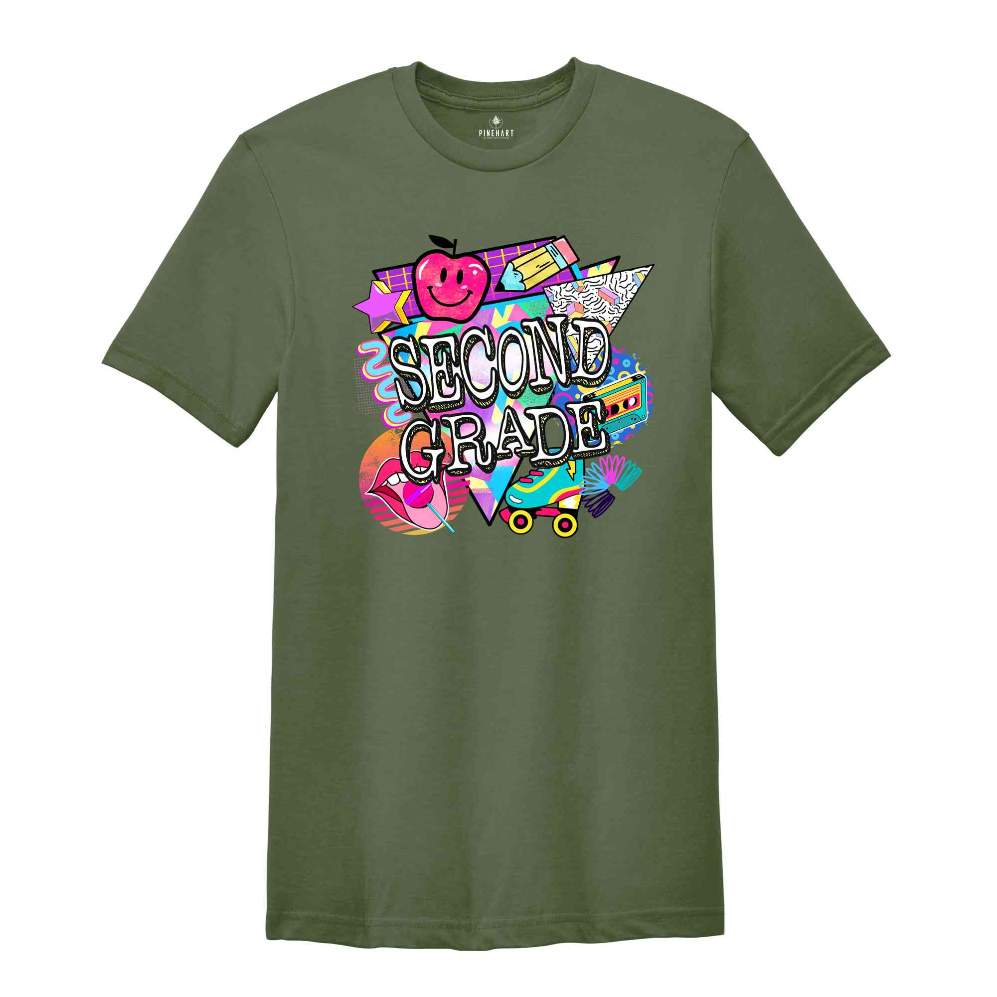 Second Grade Shirt, 2nd Grade Back To School, First Day of School, Matching Tee, Gift for Girls, Back To School Shirt