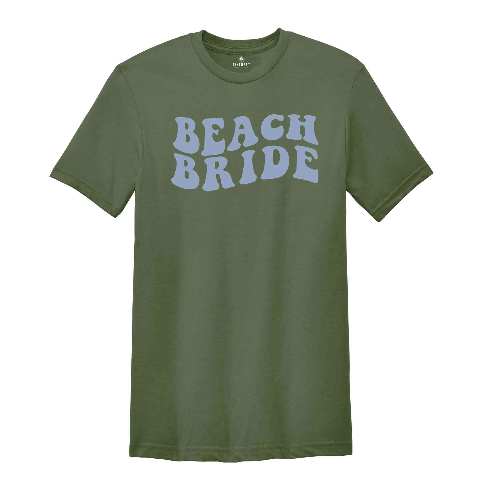 Beach Bachelorette Party Favor Shirts, Matching Bachelorette Beach Bride Beach Babe shirt, Retro Bachelorette Party Favors Florida Mexico