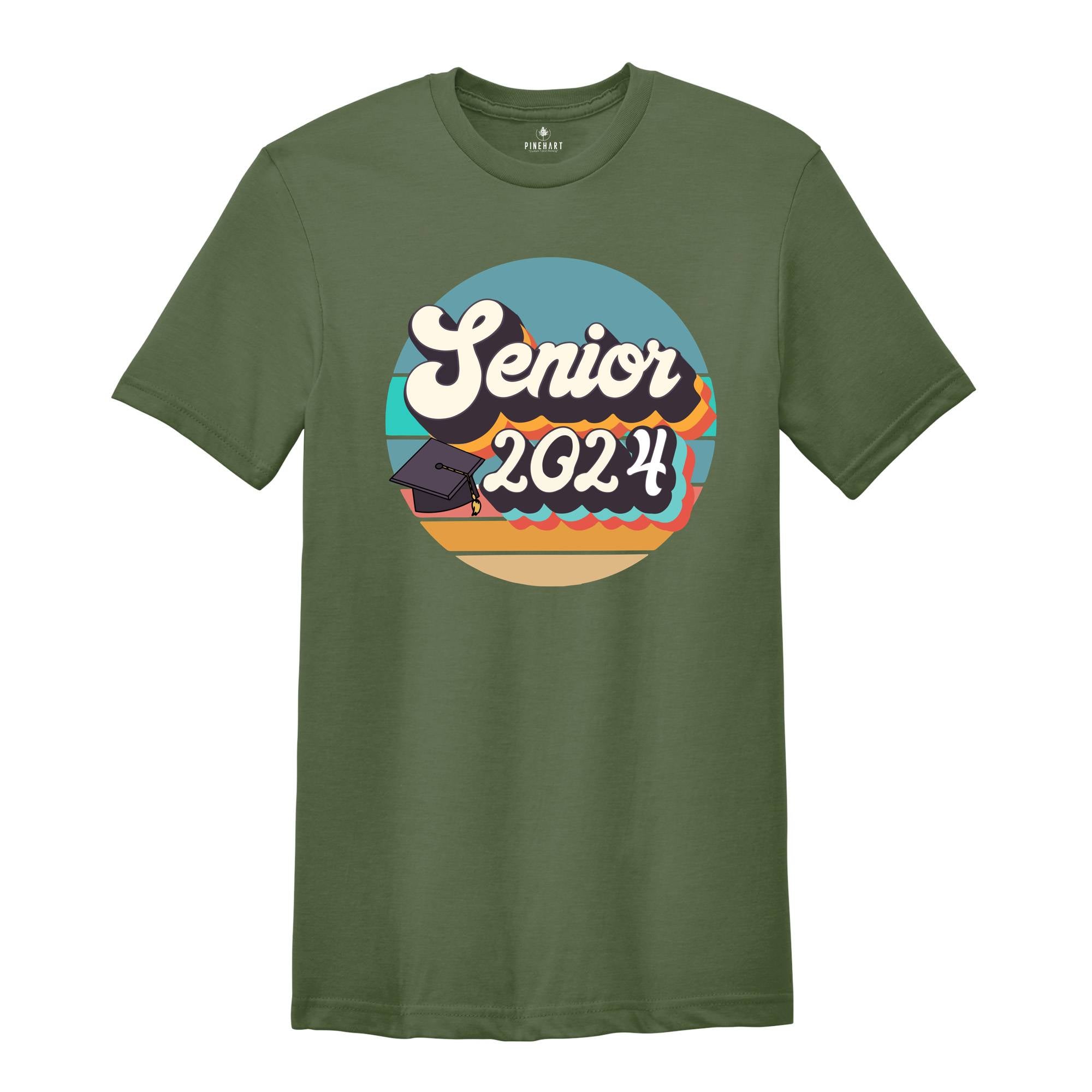 Senior 2024 Shirt, 2024 Graduated Shirt, 2024 Class Shirt, 2024 Senior Graduation Shirt, Cute Senior Shirts, Senior Class of 2024 Shirt