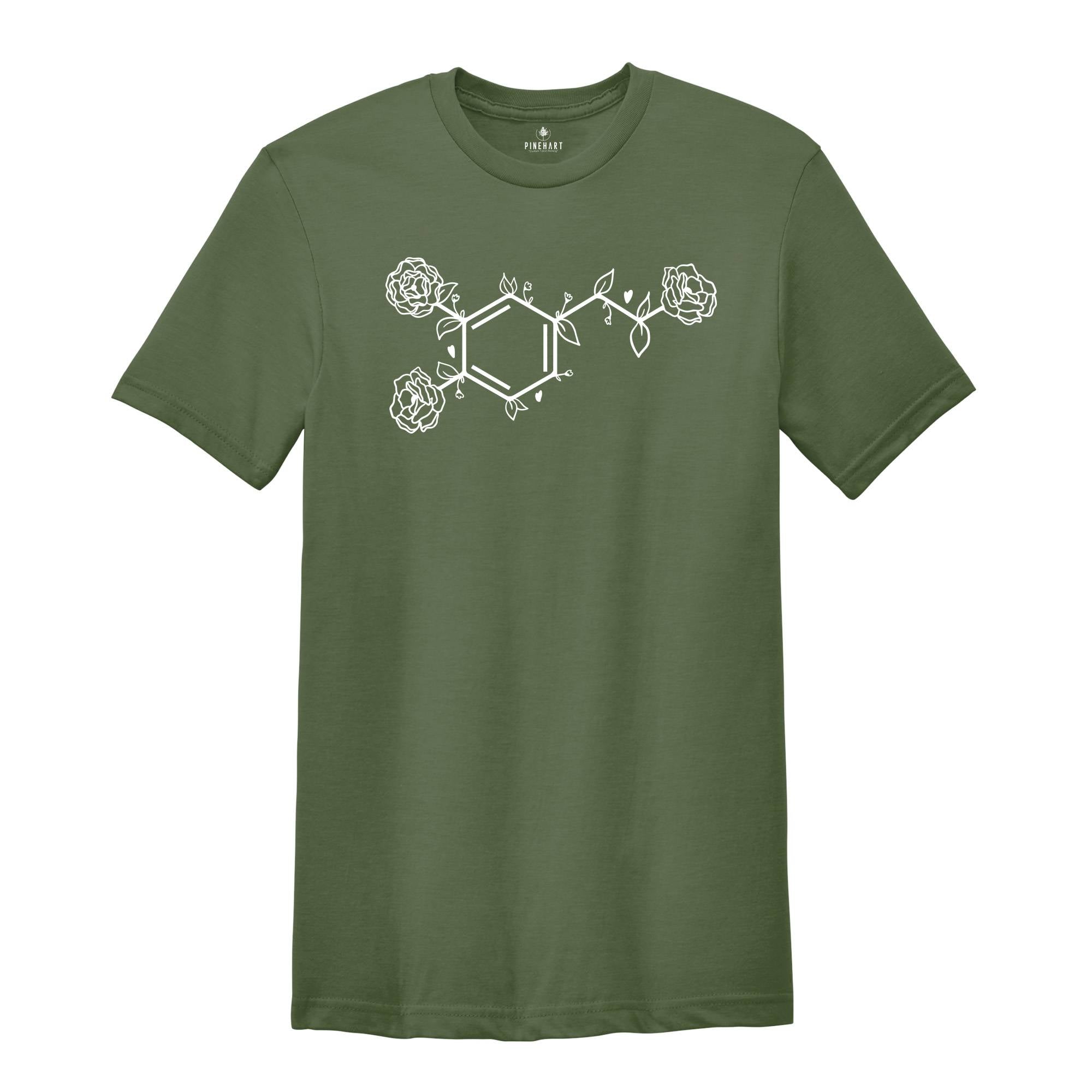 School Psychologist Shirt, Serotonin Molecule Shirt, Therapist Shirt, Serotonin Dopamine Tee, Psychiatrist Shirt